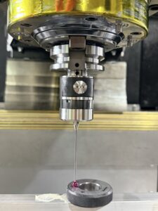 Process of installing the probe