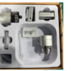 Qidu 3D radio CNC tool setter with silver housing, black contact pad, sensing assembly and mounting base for CNC tool measurement.