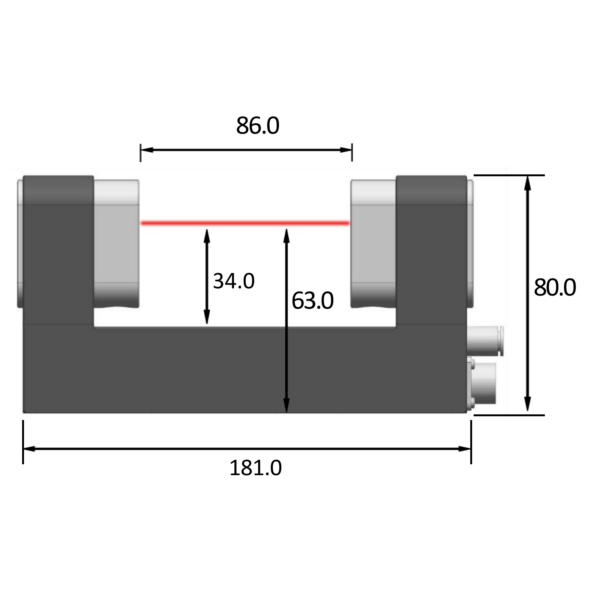 Qidu DNC86 Non-Contact CNC Laser Tool Setter Qidu DNC86 Non-Contact CNC Laser Tool Setter