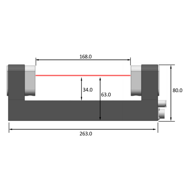 Qidu DNC168 Non-Contact CNC Laser Tool Setter Qidu DNC168 Non-Contact CNC Laser Tool Setter